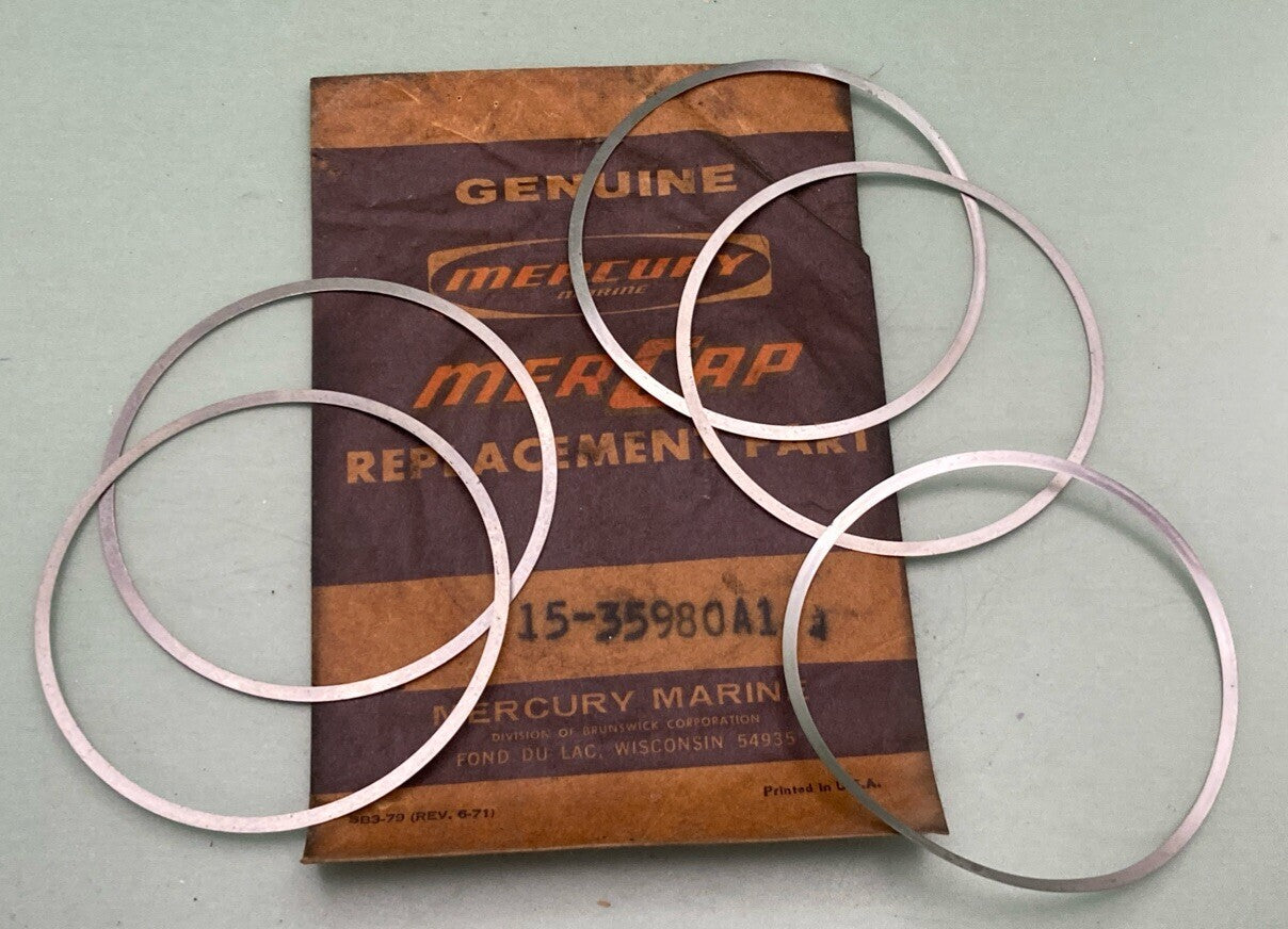 NEW GENUINE MERCURY 15-35980A1 SHIM SET MERCRUISER VAZER