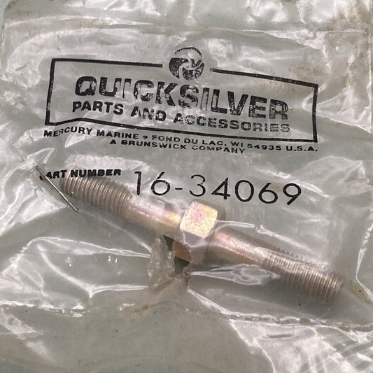 NEW GENUINE MERCURY QUICKSILVER 16-34069 STUD TRANSOM PLATE SHIFT LEVER