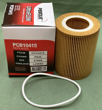NEW PENTIUS PCB10415 OIL FILTER W/ O-RING VOLVO LAND ROVER
