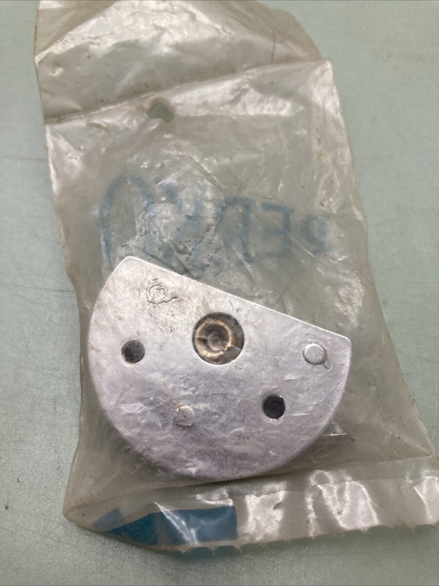 NEW PERKO 1216DP0CHR DOOR BUTTON WITH SPRING
