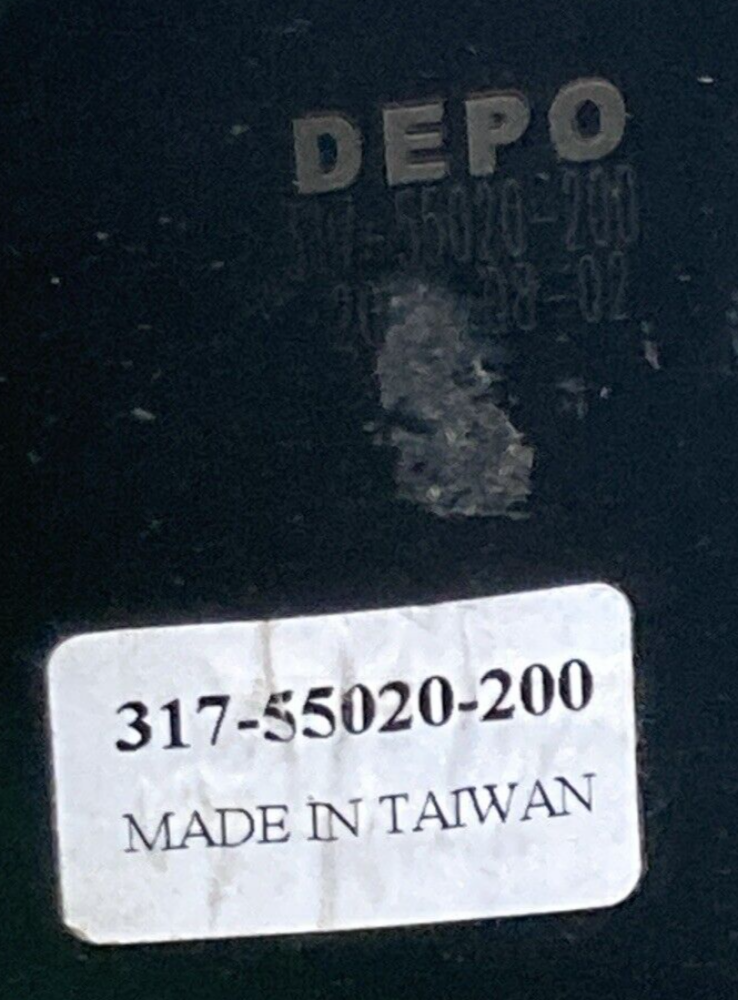 NEW DEPO 317-55020-200 A/C CONDENSER COOLING FAN ASSEMBLY HONDA