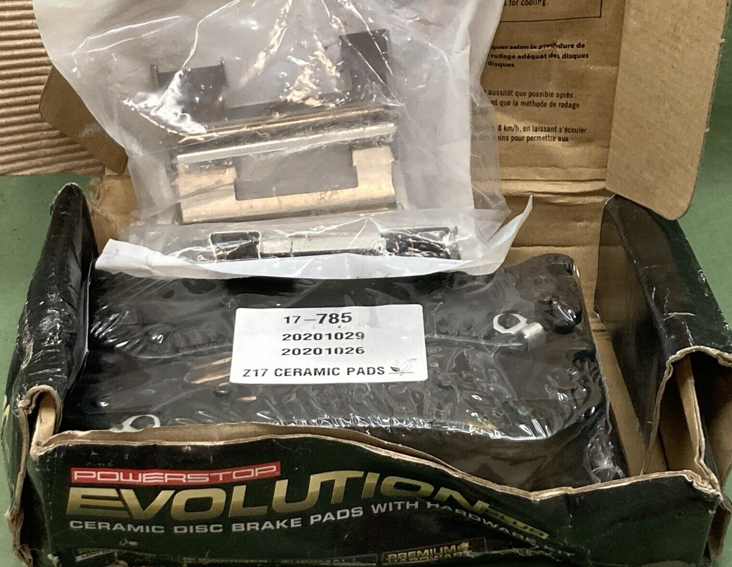 NEW POWERSTOP 17-785 BRAKE PAD SET EVOLUTION+ Z17 CERAMIC FRONT CHEVY GMC HUMMER
