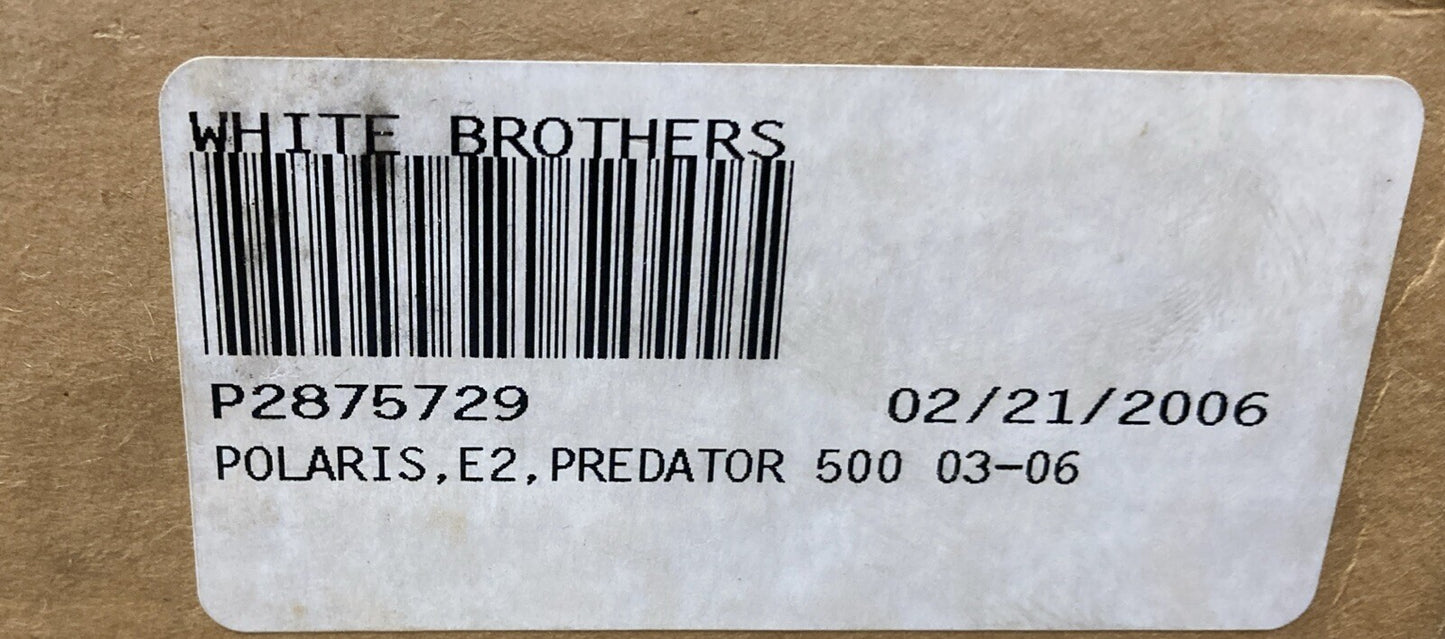 NEW GENUINE POLARIS 2875729 S-BEND MUFFLER, PREDATOR 500, 2003-2006