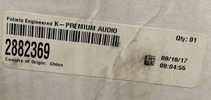 NEW GENUINE POLARIS SLINGSHOT 2882369 KPREMIUM AUDIO KIT