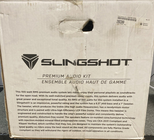 NEW GENUINE POLARIS SLINGSHOT 2882369 KPREMIUM AUDIO KIT