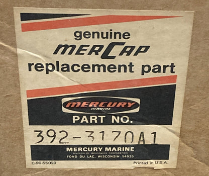 NEW GENUINE MERCURY 392-3170A1 DRIVE END PLATE ASSEMBLY