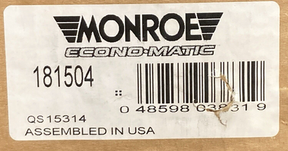 NEW GENUINE MONROE 181504 ROADMATIC COMPLETE STRUT ASSEMBLY FRONT RIGHT FORD