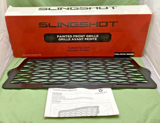 NEW GENUINE POLARIS 5439864 GRILL FRONT, BLACK Slingshot