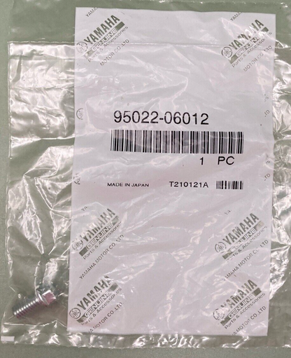 QTY 2 NEW GENUINE YAMAHA 95022-06012 BOLT FLANGE