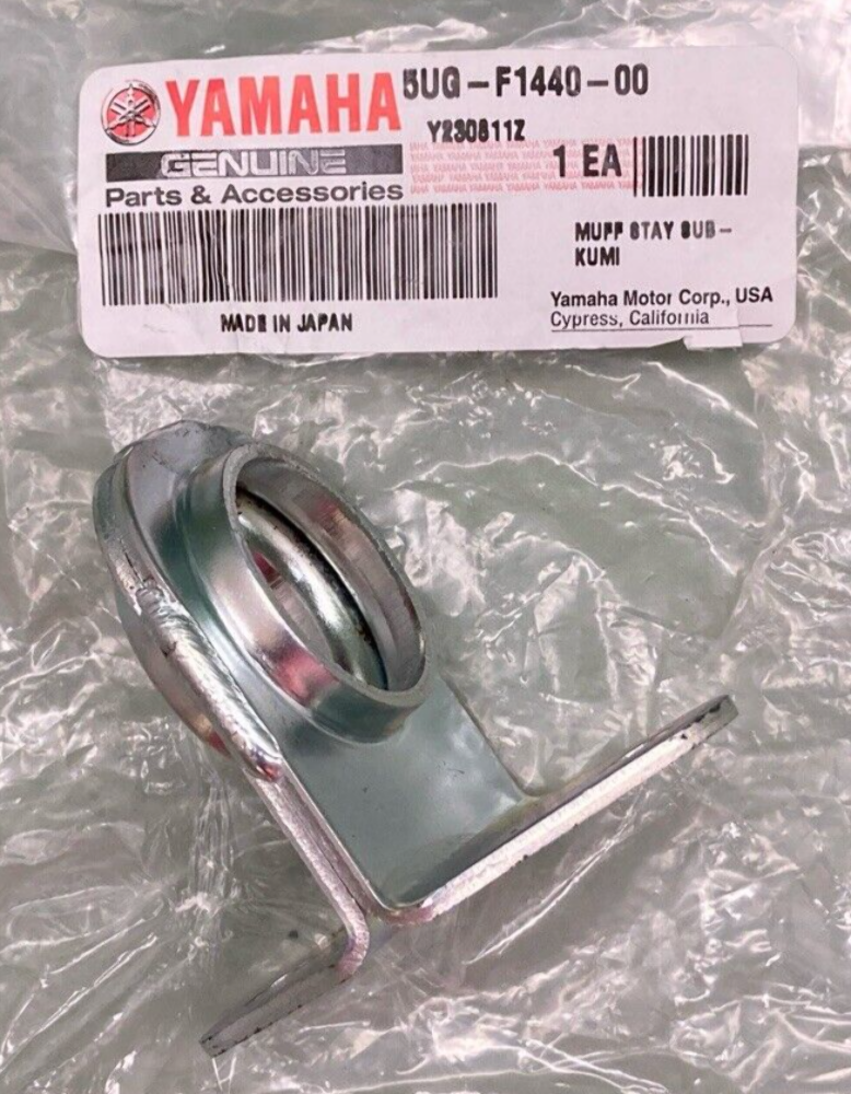 NEW GENUINE YAMAHA 5UG-F1440-00 MUFFLER STAY