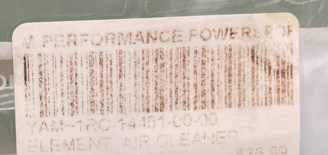 NEW GENUINE YAMAHA 1RC-14451-00 ELEMENT AIR CLEARNE SUPEERSEDED 1RC-14451-01-00