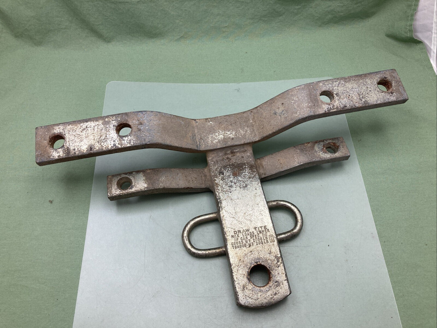 DRAW TITE TRAILER HITCH NO BALL GROSS WT 2000 LB TONGUE 200 LB