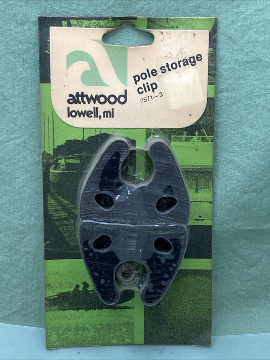 QTY 2 NEW ATTWOOD 7571-3 POLE STORAGE CLIP