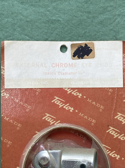 NEW TAYLOR MADE 1203 EXTERNAL CHROME EYE ENDS