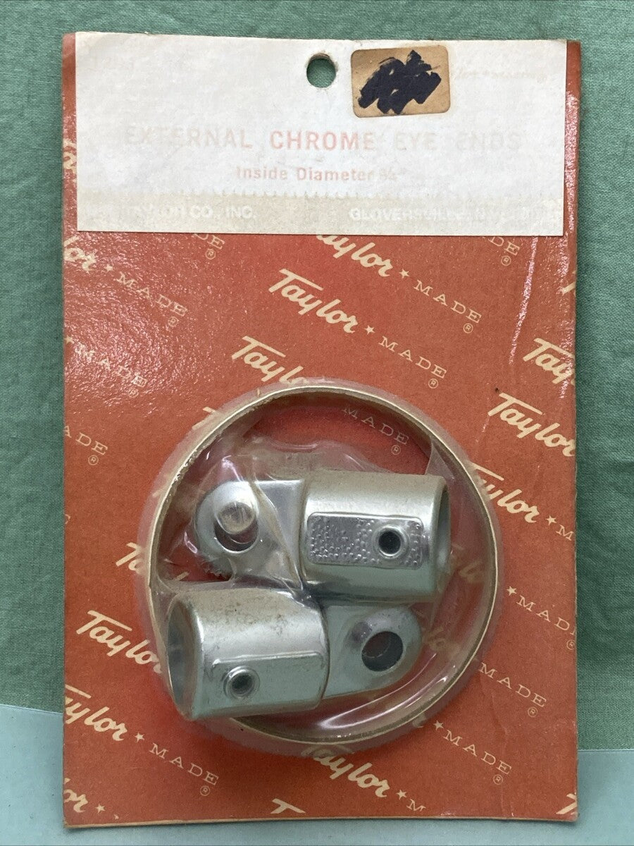 NEW TAYLOR MADE 1203 EXTERNAL CHROME EYE ENDS