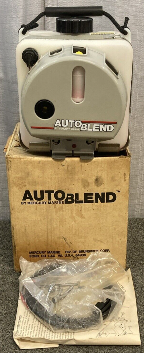 NEW GENUINE MERCURY 13019-4 AUTOBLEND OIL TANK SYSTEM TYPE A OUTBOARD 45HP