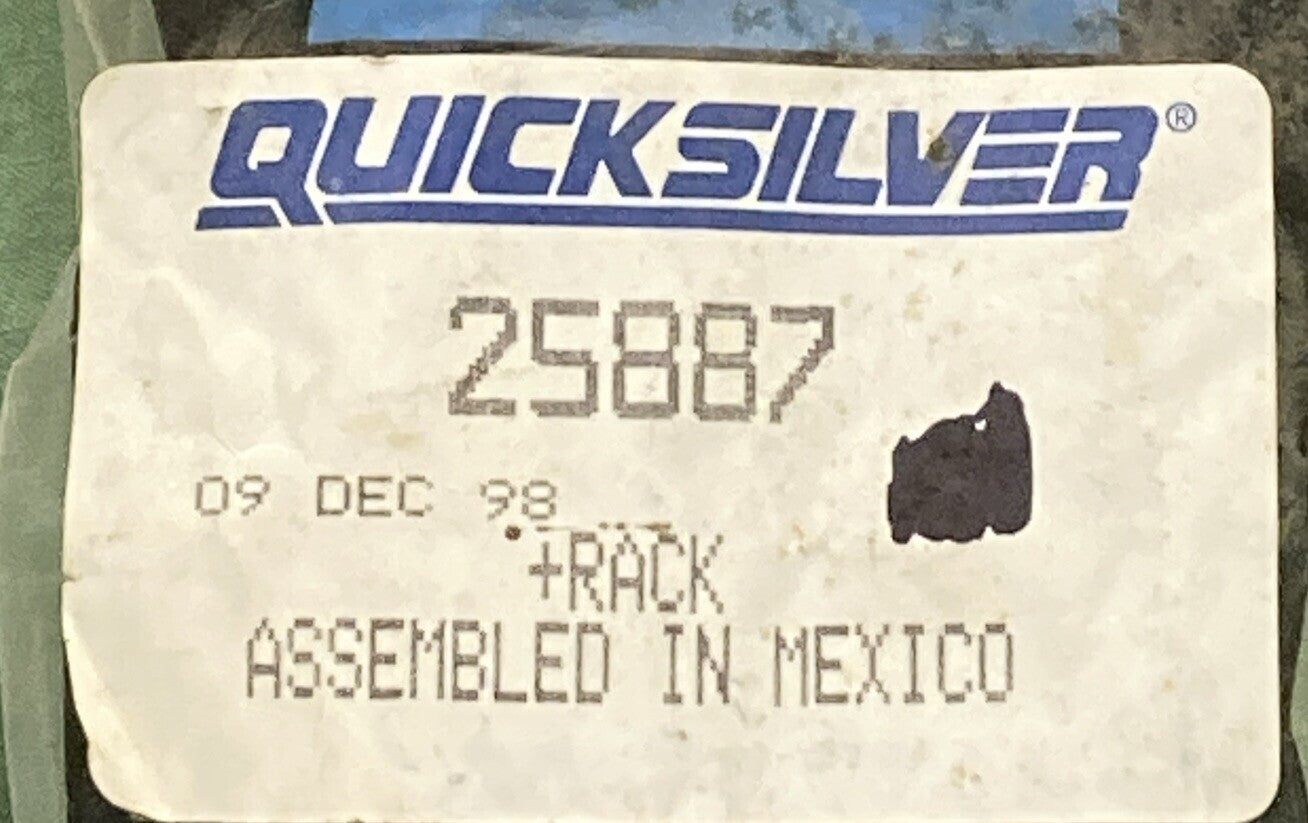 NEW GENUINE MERCURY QUICKSILVER 25887 GEAR RACK