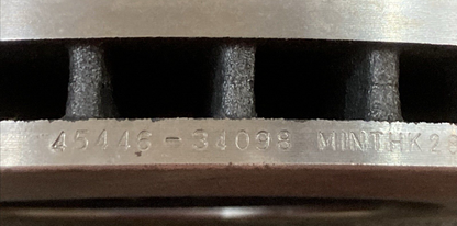 NEW MERICAPOWERSPORTS 45446 BRAKE ROTOR BMW AUDI