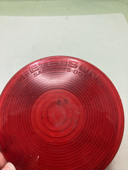 PETERSON 410-15 RED REPLACEMENT LENS