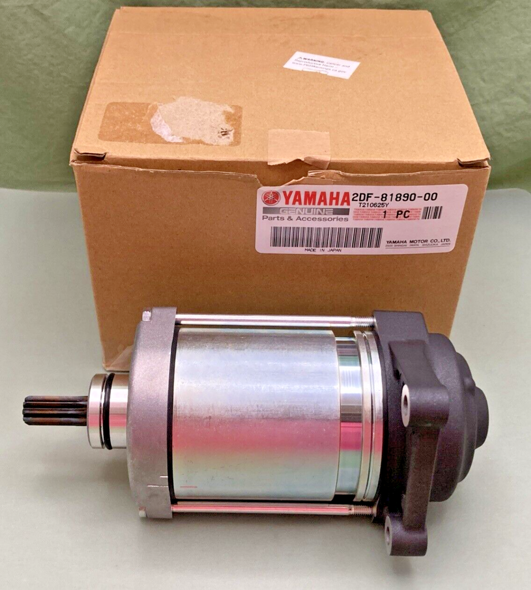 NEW GENUINE YAMAHA 2DF-81890-00 STARTER MOTOR