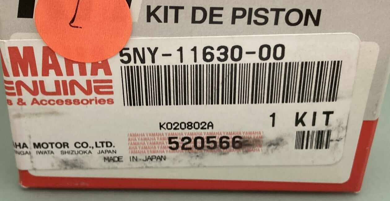 NEW GENUINE YAMAHA 5NY-11630-00 PISTON ASSY SUPERSEDED 5NY-11630-01-00