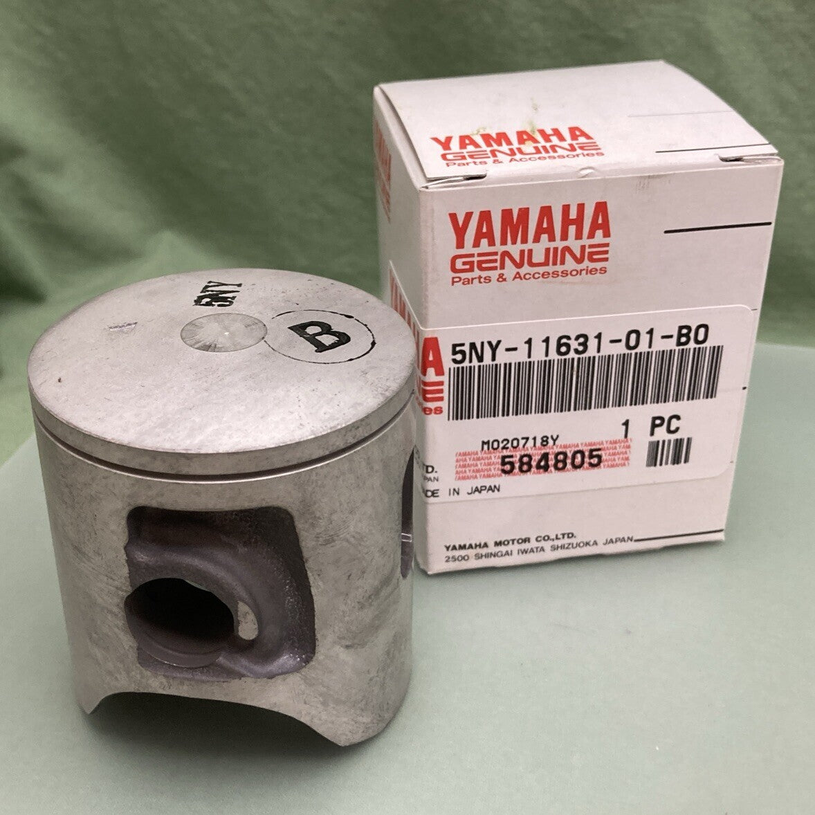 NEW GENUINE YAMAHA 5NY-11630-00 PISTON ASSY SUPERSEDED 5NY-11630-01-00
