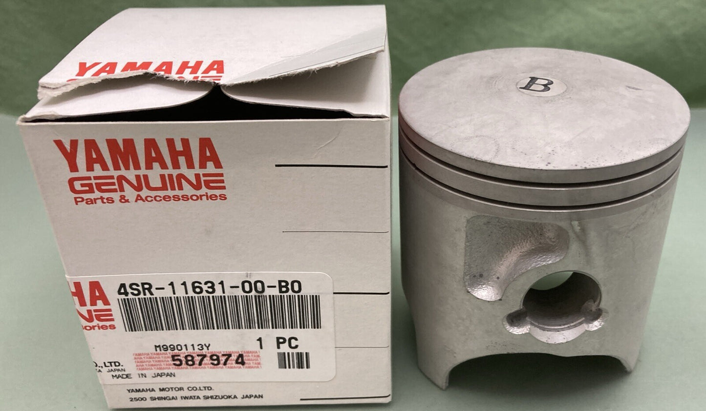 NEW GENUINE YAMAHA 4SR-11630-00 PISTON ASSEMBLY