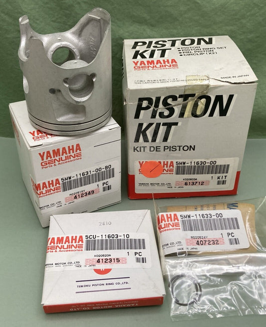 NEW GENUINE YAMAHA 5MW-11630-00 PISTON KIT