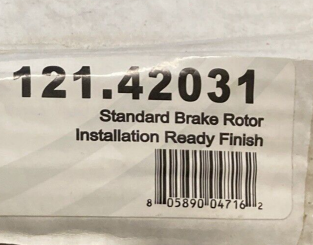 NEW Centric 121.42031 Brake Rotor C-TEK FRONT NISSAN