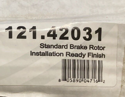 NEW Centric 121.42031 Brake Rotor C-TEK FRONT NISSAN