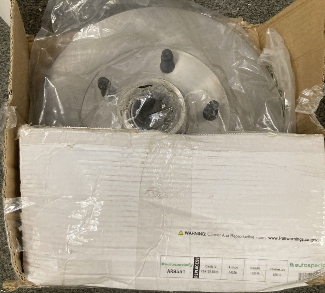 NEW AUTOSPECIALTY AR8551 BRAKE ROTOR FRONT FORD MAZDA MERCURY