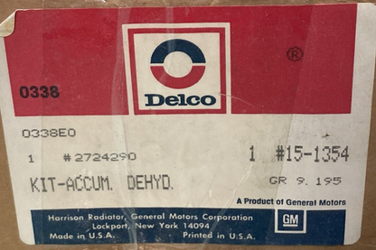 NEW GENUINE DELCO 15-1354 A/C ACCUMULATOR DEHYDRATOR CHEVY