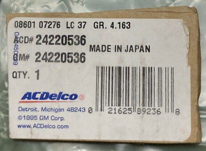 NEW GENUINE ACDELCO 24220536 CLUTCH PLATE SET 2ND BRAKE AUTOMATIC TRANSMISSION