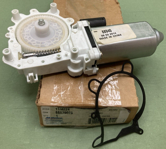 NEW GENUINE ACDELCO 11M224 MOTOR POWER WINDOW W/ GASKET FRONT BMW
