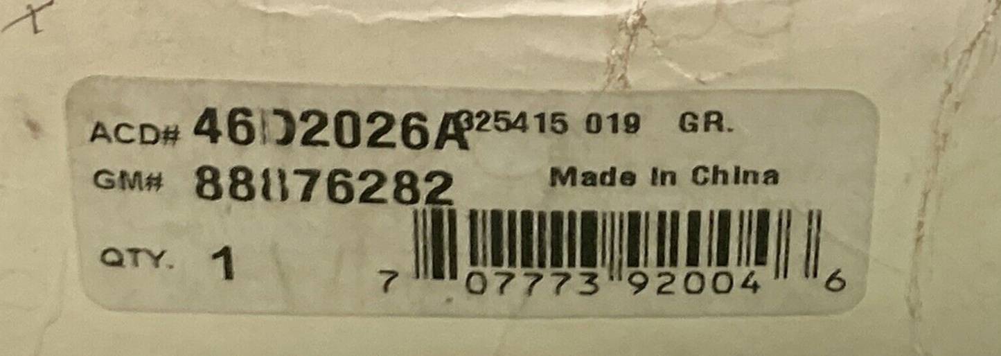 NEW GENUINE ACDELCO 46D2026A BALL JOINT FRONT LOWER GM 88876282