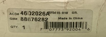 NEW GENUINE ACDELCO 46D2026A BALL JOINT FRONT LOWER GM 88876282