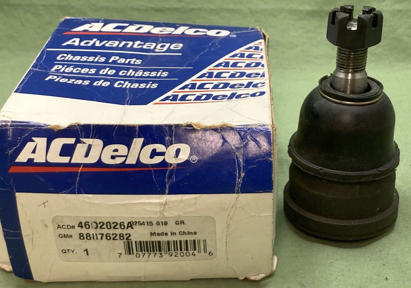 NEW GENUINE ACDELCO 46D2026A BALL JOINT FRONT LOWER GM 88876282