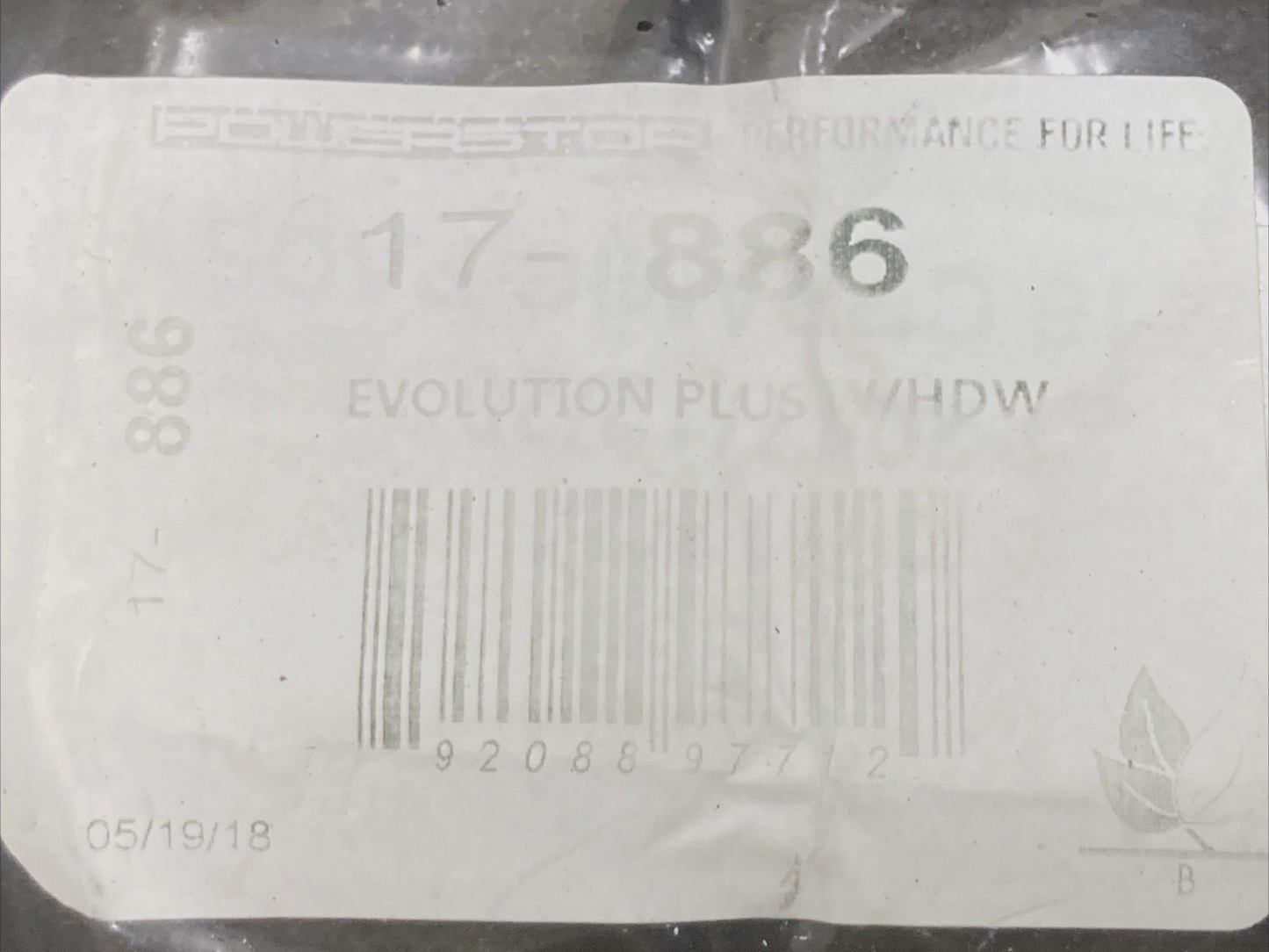 NEW POWERSTOP 17-886 BRAKE PAD SET EVOLUTION+ Z17 CERAMIC REAR FORD W/ HARDWARE
