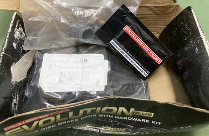 NEW POWERSTOP 17-886 BRAKE PAD SET EVOLUTION+ Z17 CERAMIC REAR FORD W/ HARDWARE