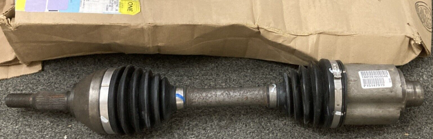 NEW GENUINE GENERAL MOTORS 10359409 CV AXLE SHAFT ASSEMBLY FRONT CHEVY COBALT
