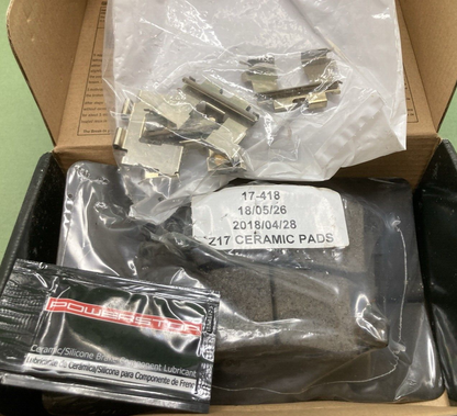 NEW POWERSTOP 17-418 BRAKE PAD SET EVOLUTION+ Z17 CERAMIC FRONT SUZUKI GEO
