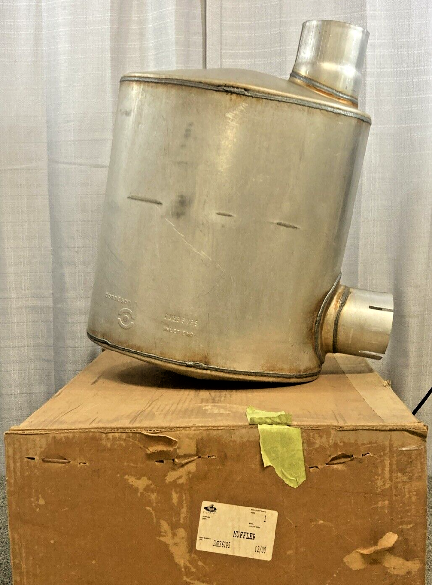 NEW GENUINE MACK 2ME361P5 MUFFLER OVAL 10" x 15"