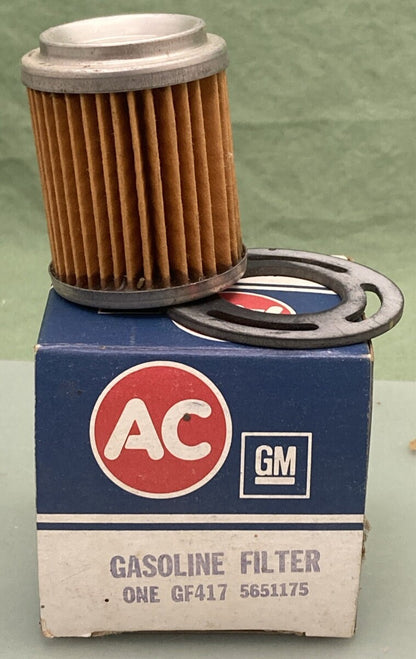 NEW GENUINE AC GM GF417 FUEL FILTER  5651175