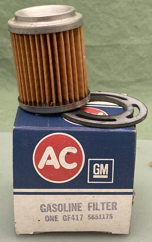 NEW GENUINE AC GM GF417 FUEL FILTER  5651175