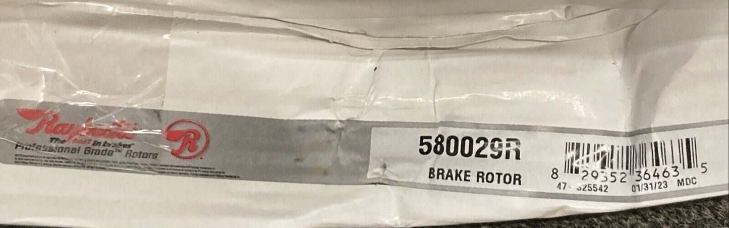 NEW RAYBESTOS 580029R Brake Rotor REAR CHEVY OLDS GMC BUICK