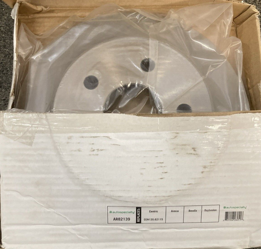 NEW AUTOSPECIALTY AR82139 BRAKE ROTOR REAR BUICK CHEVY SAAB