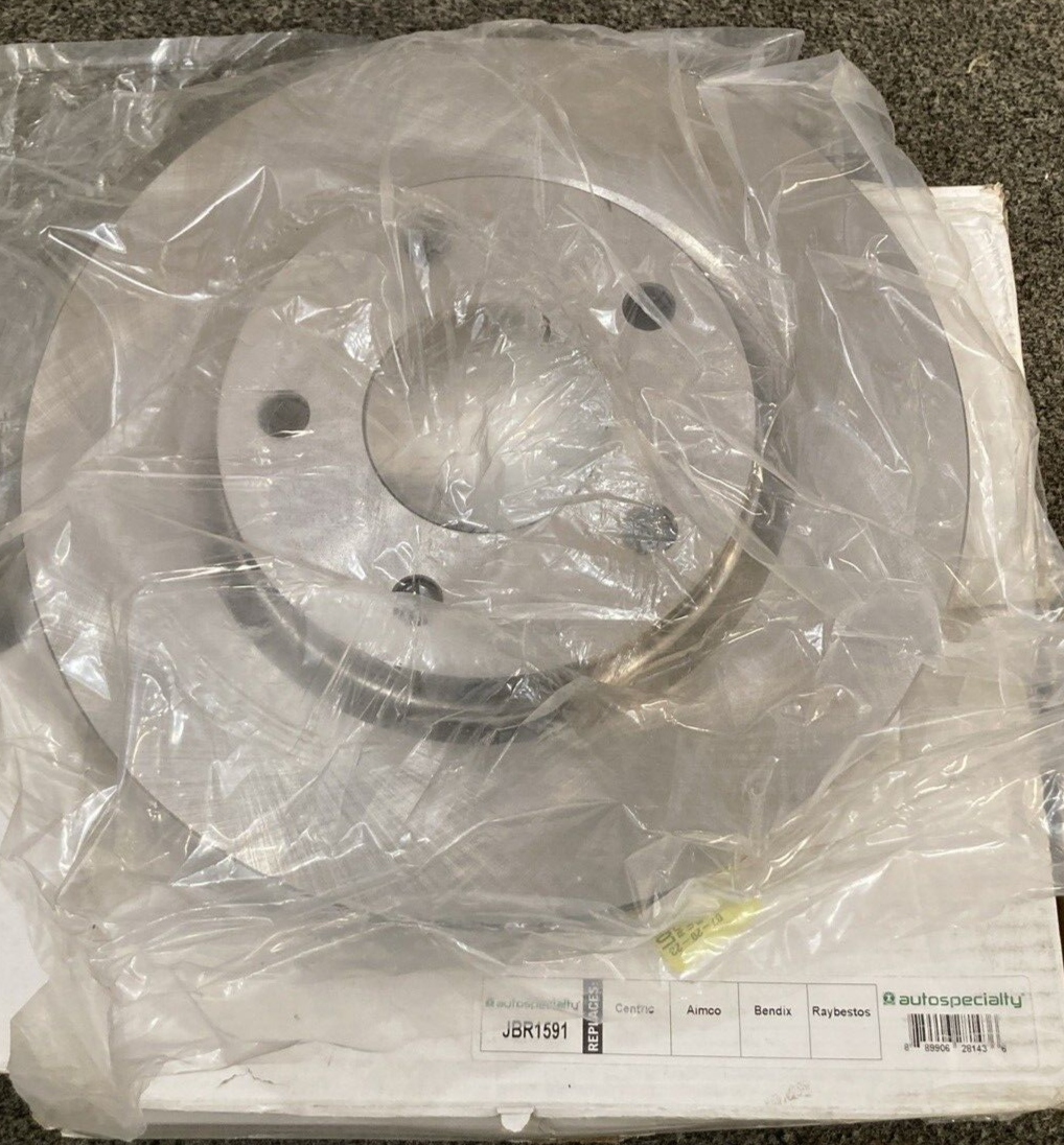 NEW AUTOSPECIALTY JBR1591  Brake Rotor FRONT