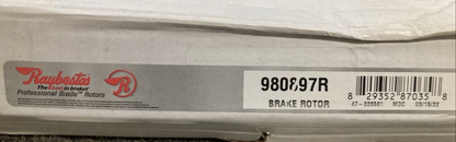 NEW RAYBESTOS 980897R Brake Rotor FRONT HYUNDAI KIA