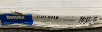 NEW BENDIX PRT5815 BRAKE ROTOR FRONT
