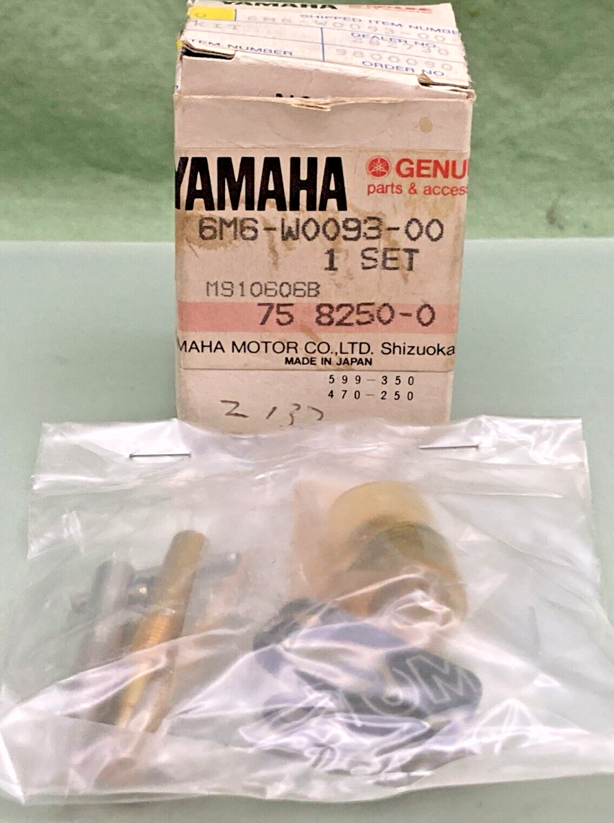 NEW GENUINE YAMAHA 6M6-W0093-00 CARB REPAIR KIT